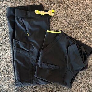 Women’s Medelita Black Scrub set